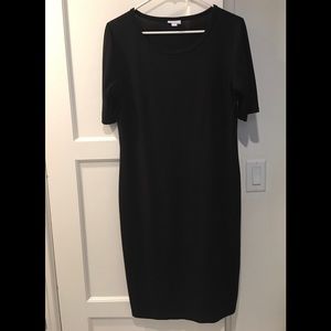 LuLaRoe Black Julia cut dress - Large